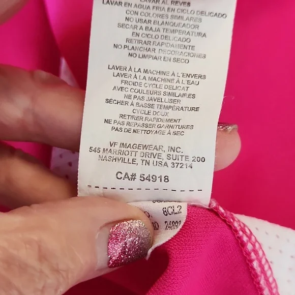 Misses  XXL Pink V-Neck NFL Aaron Rodgers #12 Green Bay Packers Jersey - Picture 10 of 10